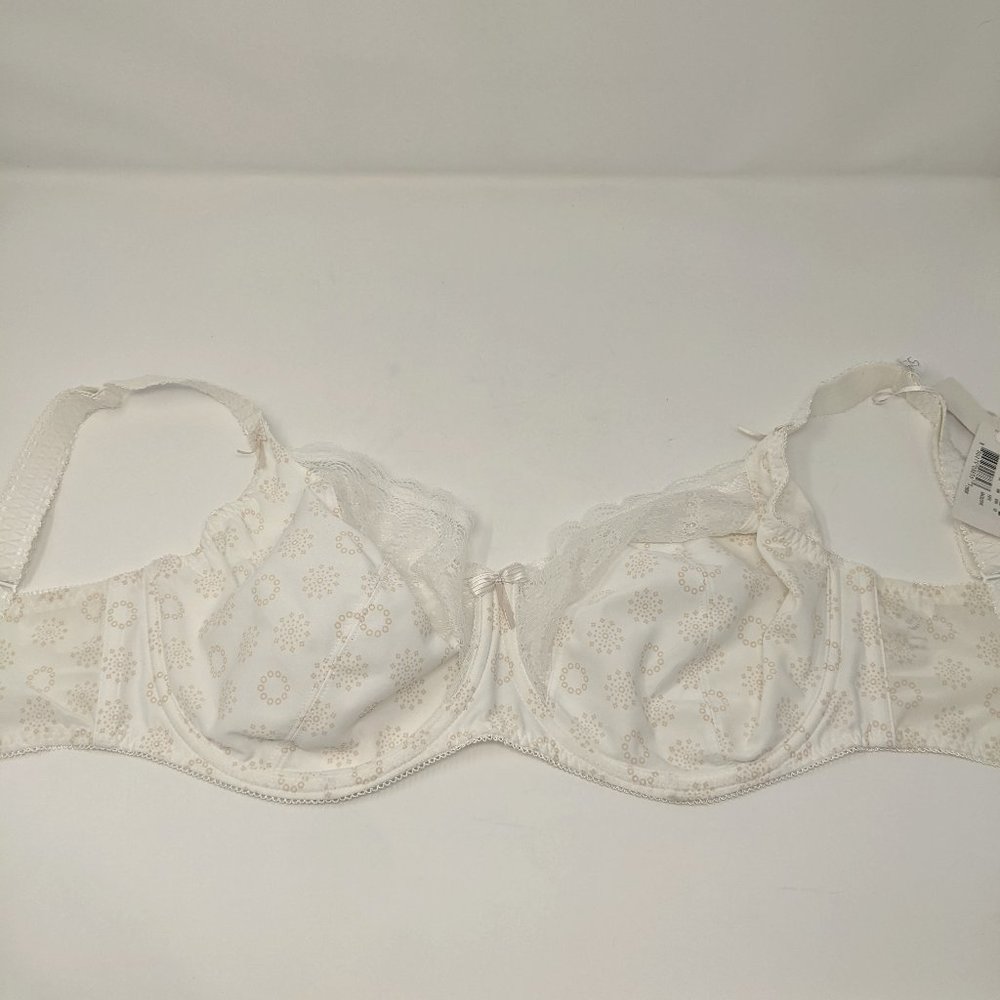 32HH NWT Freya Faye Bra Underwire Balcony, White, AA4202